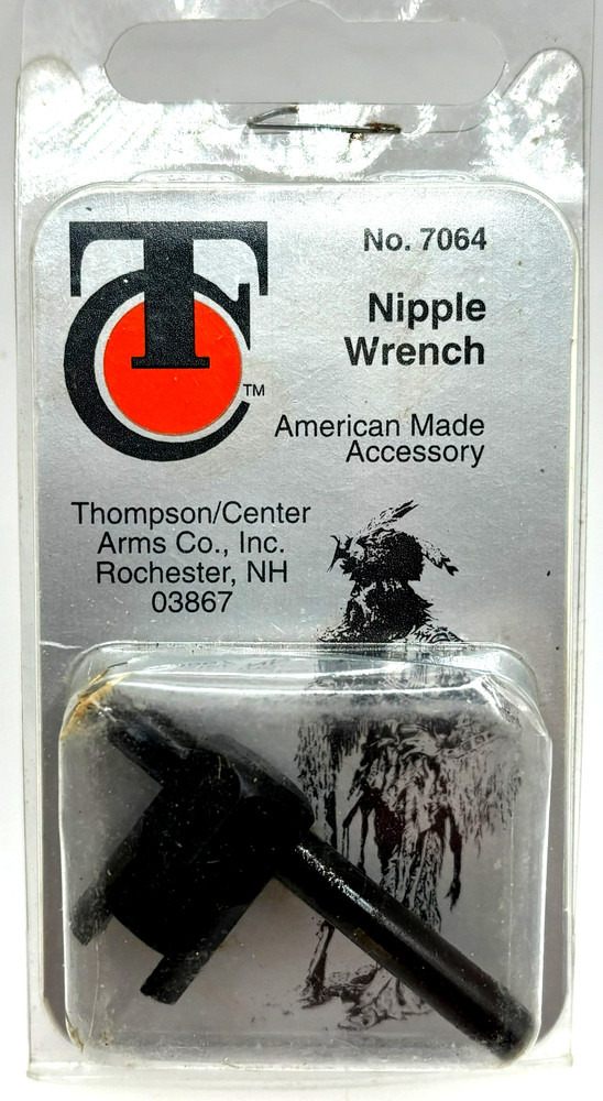 NEW Thompson Center Arms NIPPLE WRENCH #7064 Fits MUSKET Cap and #11 Nipple