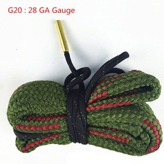 Bore Rope Gun Snake Barrel Cleaners .22 thru .45 & 12 28Ga Rifle Shotgun Pistol
