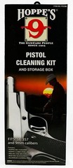 Hoppe’s Cleaning Kit 38/357/9MM/380 Pistol w/Storage Box PCO38