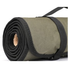 TOURBON Roll-up Rifle Shotgun Cleaning Mat w/Zipper Tool Carry Pouch Soft Padded
