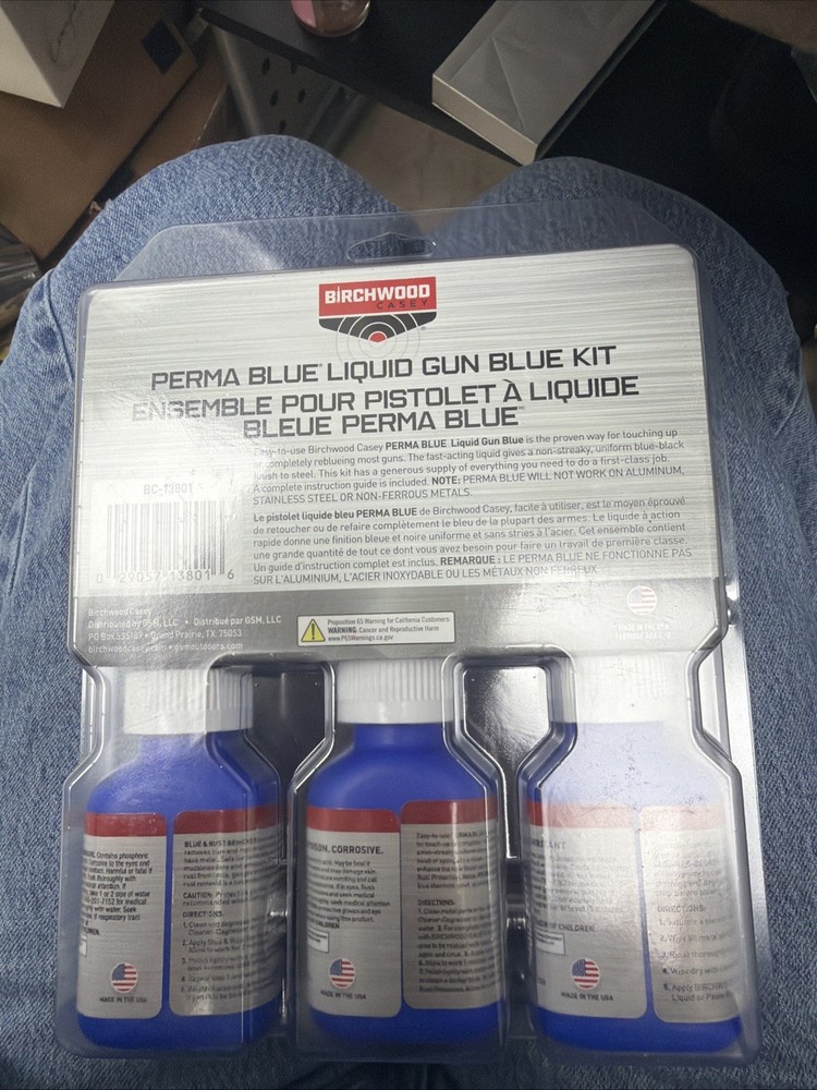 Birchwood Casey Perma Blue Liquid Gun Blue Finishing Kit