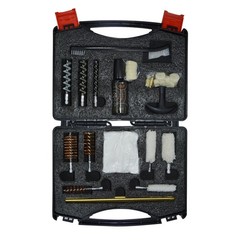 Universal Gun Cleaning Kit for 12/20/.410 Gauge – Brushes, Patches, CLP Oil & Ro