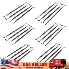 24Pcs Gun Cleaning Nylon Picks Tools Kit Rifle Pistol Clean Tool 6 Sets US
