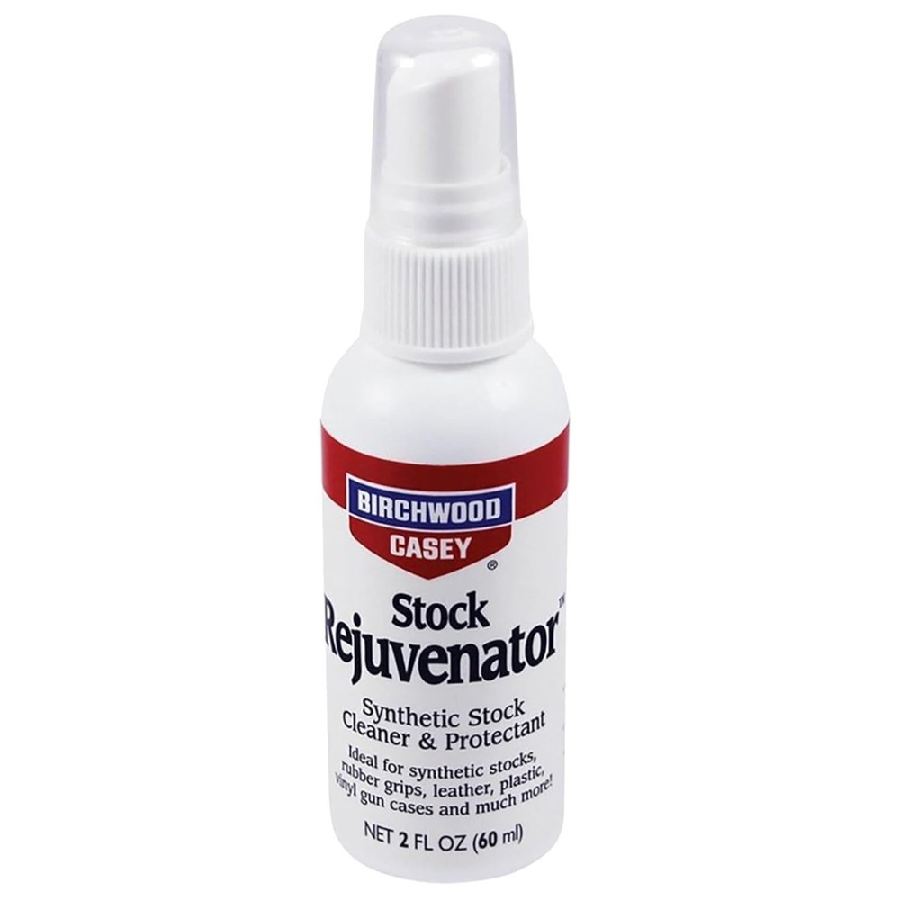 Gun Stock Rejuvenator Cleaner Protectant 2oz Spray for Synthetic, Leather, Pl…