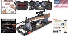 Comprehensive Gun Cleaning Set with Plastic Holder – Perfect for All Calibers