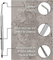 Universal Handgun Cleaning Kit -PH | Zippered Case | Bore Brush Jag Pick Cleanin