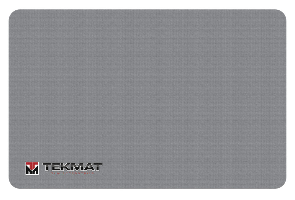 TekMat TEKR17TMLOGOGY Cleaning Mat Gray Rubber 11″x17″ TEKMAT Logo