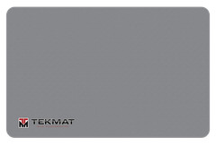 TekMat TEKR17TMLOGOGY Cleaning Mat Gray Rubber 11″x17″ TEKMAT Logo