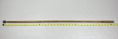 Vintage Wood & Brass 3 Piece Shotgun Cleaning Rod With Soft Tip