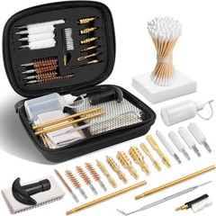 Universal Handgun Cleaning Kit, Pistol Cleaning Kit Brass Brush and Brass Jag Ad