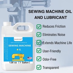 128 oz Fine Light Sewing Machine Oil and Lubricant, Commercial & Industrial M…