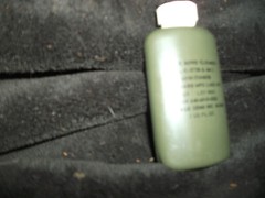 Military Solvent (Cleaner) in Plastic Bottle, 2 oz