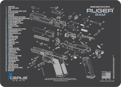 Ruger® RXM® Handgun Schematic Gun Mat Grey