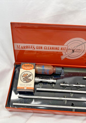 Vintage Marbles Gun cleaning kit, Tin box Original sleeve, Unused Excellent