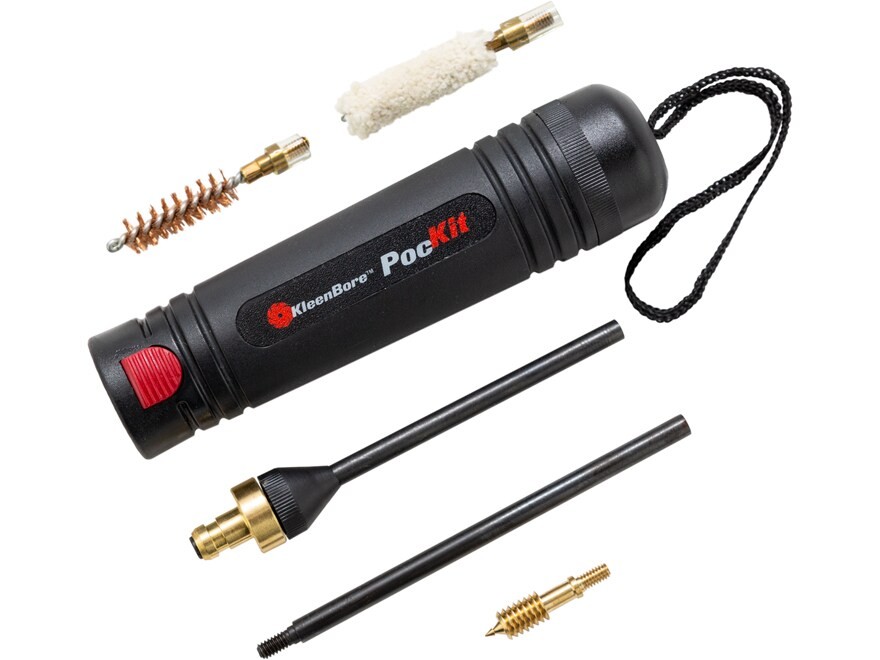 KleenBore PocKIT Handgun Cleaning Kit 38 Caliber, 357 Caliber, 9mm