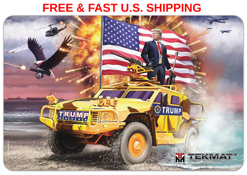 DONALD Trump Gun Cleaning Mat Waterproof Oil, Scratch & Fade Proof TEKMAT