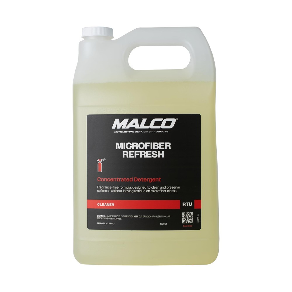 Malco Microfiber Refresh Concentrated Detergent 1 Gallon Heavy-Duty Microfiber T