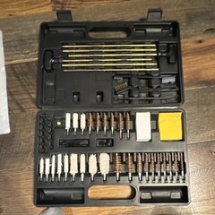 Krome Universal Gun Cleaning Kit Case Rifle Pistol Shotgun Multi Caliber New
