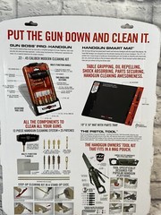 Handgun Gun Cleaning Kit Mat Pistol Firearm Care Clean Maintenance Parts Tray