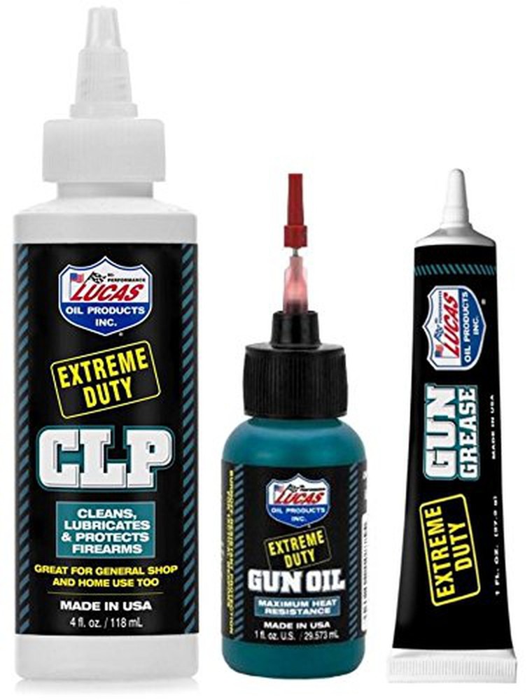 Lucas Extreme Duty 4oz CLP 10915 – Grease Tube 10889 – Needle Oiler 10875