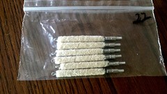 Six (6) Pcs. Bore Cleaning Swabs .22 223/5.56 Caliber Guns
