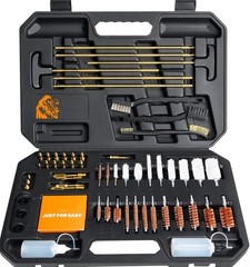 Universal Gun Cleaning Kit All Caliber Pistol Rifle Handgun Shotgun Brass Rods