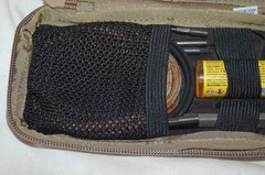 USGI OTIS IMOD CLEANING KIT IN COYOTE MOLLE POUCH NO MULTI TOOL READ DESCRIPTION