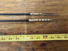 J Dewey Rifle Chamber Cleaning Rods with Chamber Brush LOT of 4