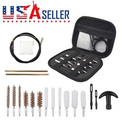 43 PCS Gun Cleaning Kit Pro Universal Pistol Rifle Shotgun Cleaner SeT