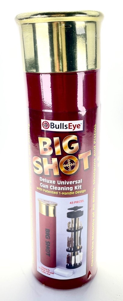 BullsEye Big Shot Deluxe Universal Gun Cleaning Kit 43 Pc BSGCK89