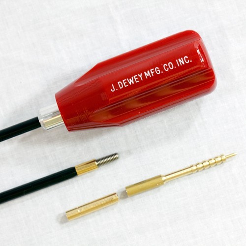 Dewey 22 caliber cleaning rod + 5 Cotton Bore Mops for 22 223 5.56 $7.00 Ships