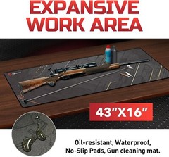 Large Gun Cleaning Mat,Work Mat,Double Thickness anti Slip Pads,Table-Gripping G