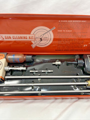 Vintage Marbles Gun cleaning kit, Tin box Original sleeve, Unused Excellent