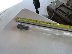 WG-2736-1 CLEANING ROD 44” Long CARBON FIBER 1-PIECE