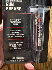 HOPPE’S HBGG No. 9 Black High Performance Gun Grease – 12cc SyringeGUN HUNT FISH