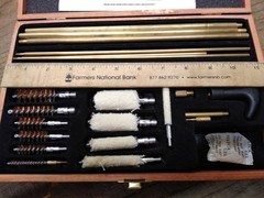 Vtg GUNMASTER Universal Cleaning Kit Model No UGC 76W w/Original Wooden Box!