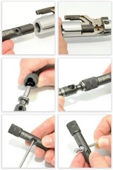Bolt Carrier Cleaning Tool for .223 and 5.56 Rifles with T-Handle Feature
