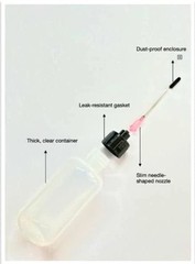 2 Bottles -1 OZ Size Bottles with Stainless Needle tip for All Your Gun Oils