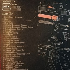 FALKO TACTICAL GLOCK GEN5 GUNSMITH WORK MAT