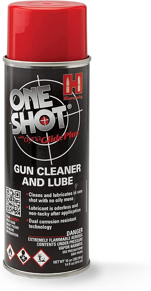 Hornady 99901 One Shot Gun Cleaner Aerosol Spray with DynaGlide Plus (10 fl oz