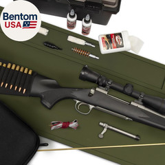 Gun Cleaning Mat Large, Rifle Shotgun Maintenance Mat Anti-Slip Thick Rubber Mag