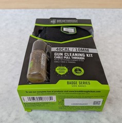 Breakthrough .40cal/10mm Cleaning Kit w/ Pull Through Cable BT-COP-40