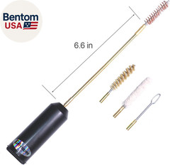 9Mm Pistol Cleaning Kit Set Pocket Size Hand Gun Bore Brush for Cal.38/357/9Mm P