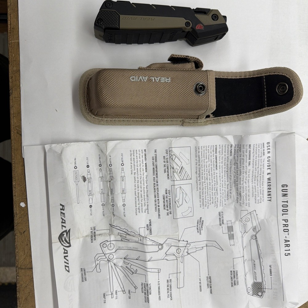 Real Avid Gun Tool Pro W/Sheath