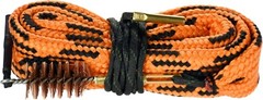 SE 16 Gauge Gun Cleaning Rope with Bronze Brush and Patch Holder GC-RB16G