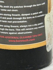 Bore Tech BTCU26004 Cu2 Copper Remover 4 oz Squeeze Bottle