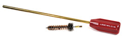 J DEWEY Professional Chamber Cleaning Rod w Brush 6.8mm 8-32 Thread (CHR-6.8)