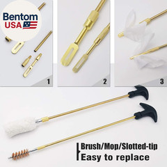 26Pcs Gun Cleaning Kit-Barrel Cleaning Tools for Rifle-Shotgun-Handgun, Include
