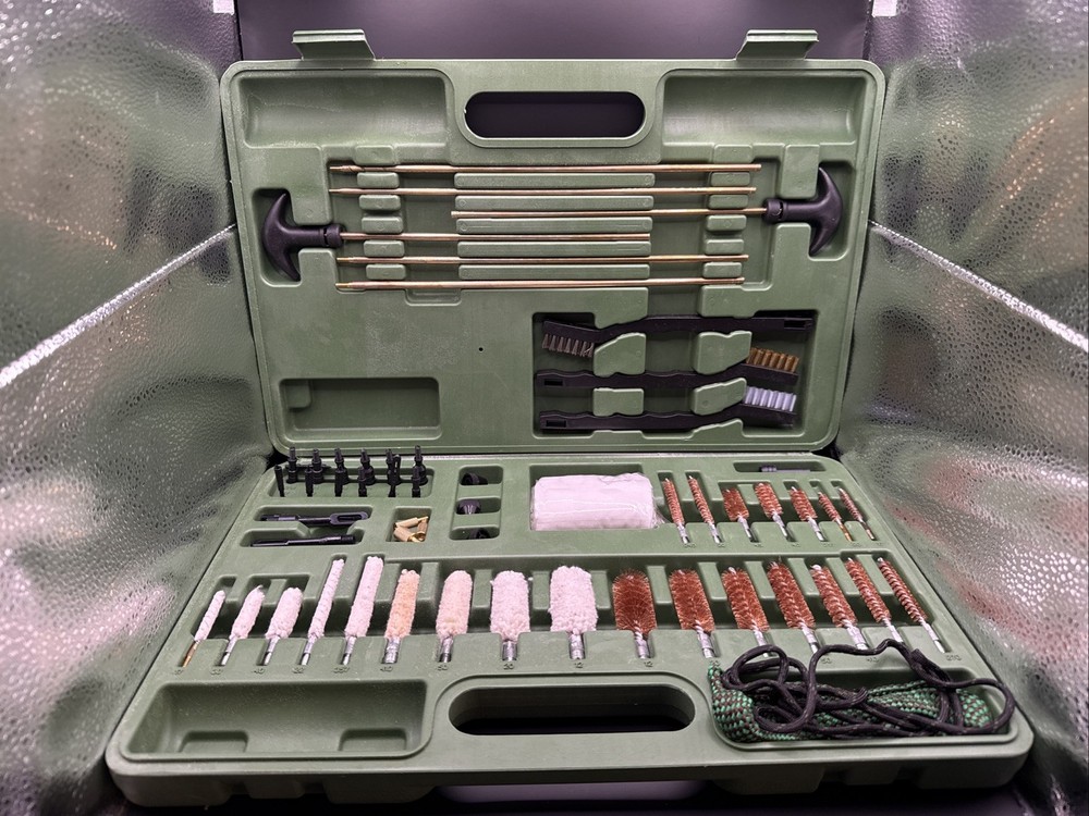 GLORYFIRE Universal Gun Cleaning Kit for All Firearms Green Case