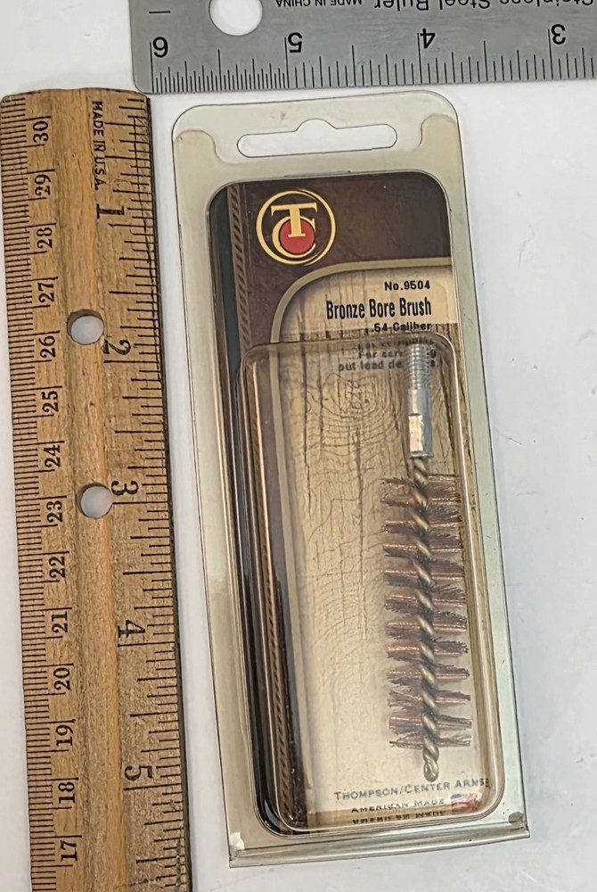 Thompson/Center ~ No. 9504 Bronze Bore Brush – .54 Caliber 10-32 Threads